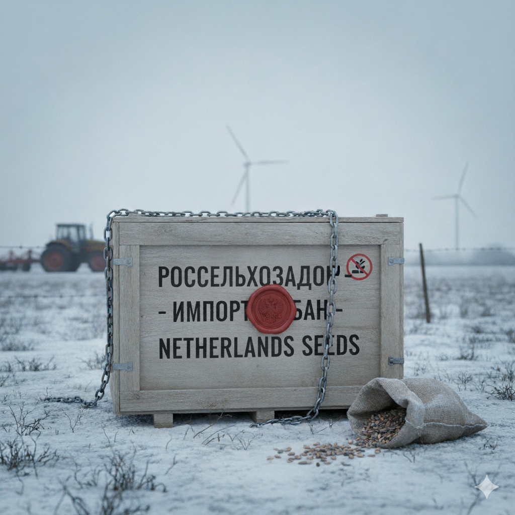 Россельхознадзор запретил импорт семян происхождением из Нидерландов